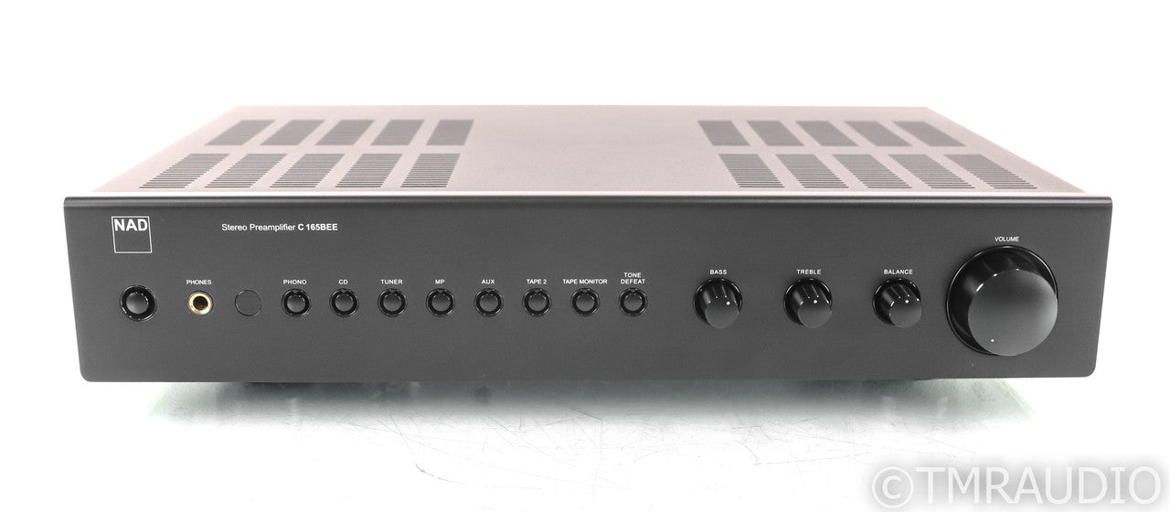 NAD C 165BEE Stereo Preamplifier; C165-BEE; Black; Remote