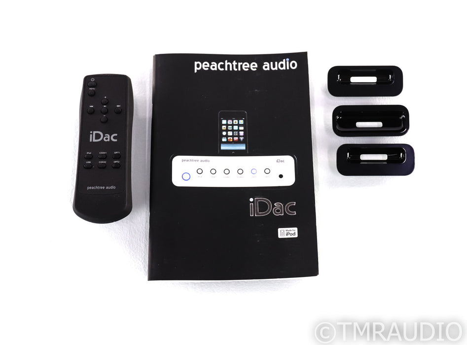 Peachtree Audio iDAC D/A Converter; iPod Dock; Remote