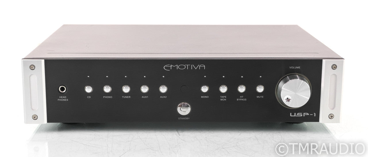 Emotiva USP-1 2.1 Channel Preamplifier; Remote; MM / MC Phono