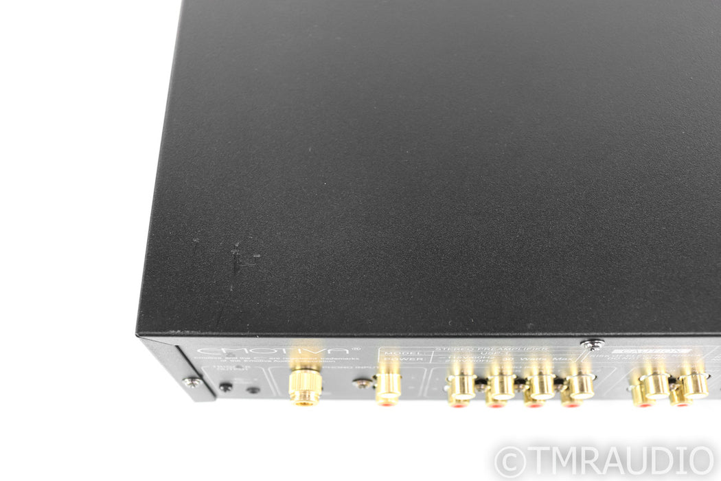 Emotiva USP-1 2.1 Channel Preamplifier; Remote; MM / MC Phono