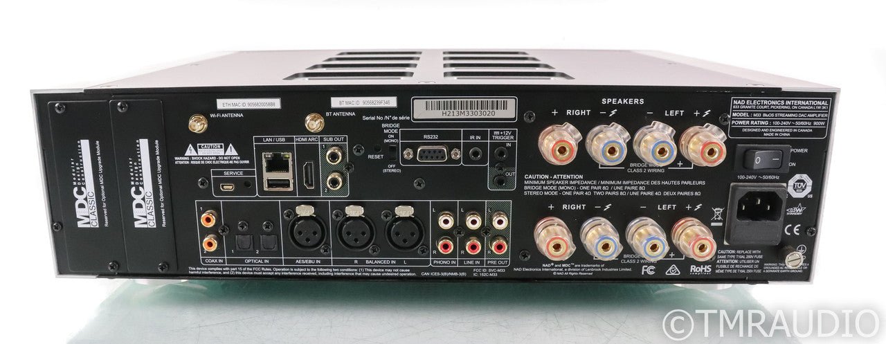 NAD M33 Streaming Integrated Amplifier; Open Box; Open Box