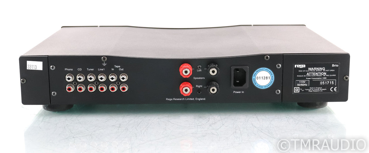Rega Brio Stereo Integrated Amplifier; MM Phono (1998 Version)