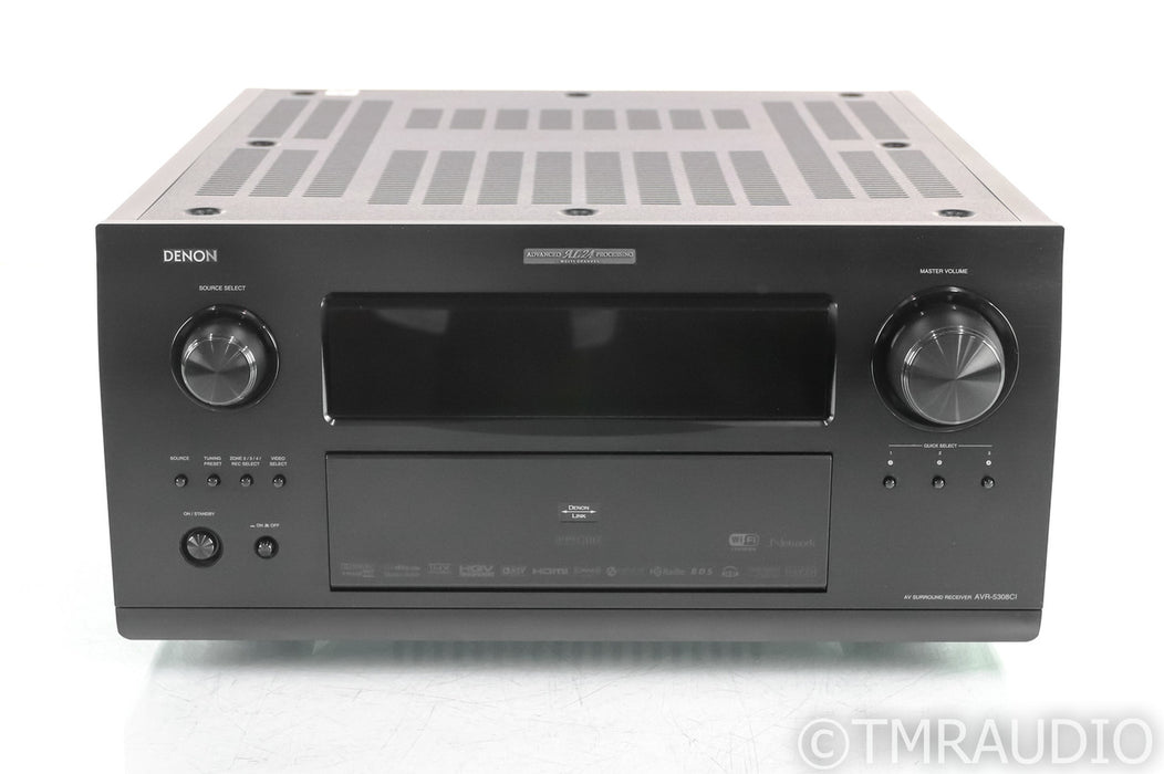 Denon AVR-5308CI 7.1 Channel Home Theater Receiver; AVR5308CI; MM Phono; Remote
