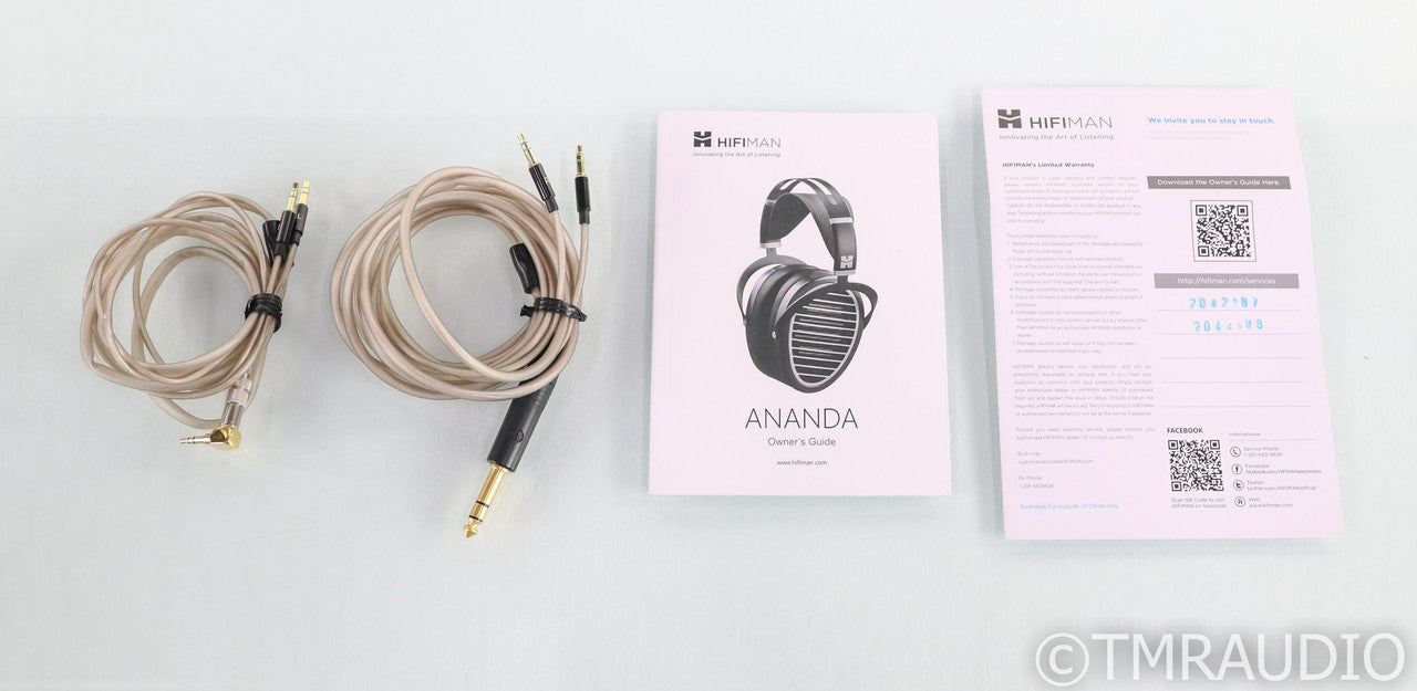 HiFiMan Ananda Open Back Planar Magnetic Headphones