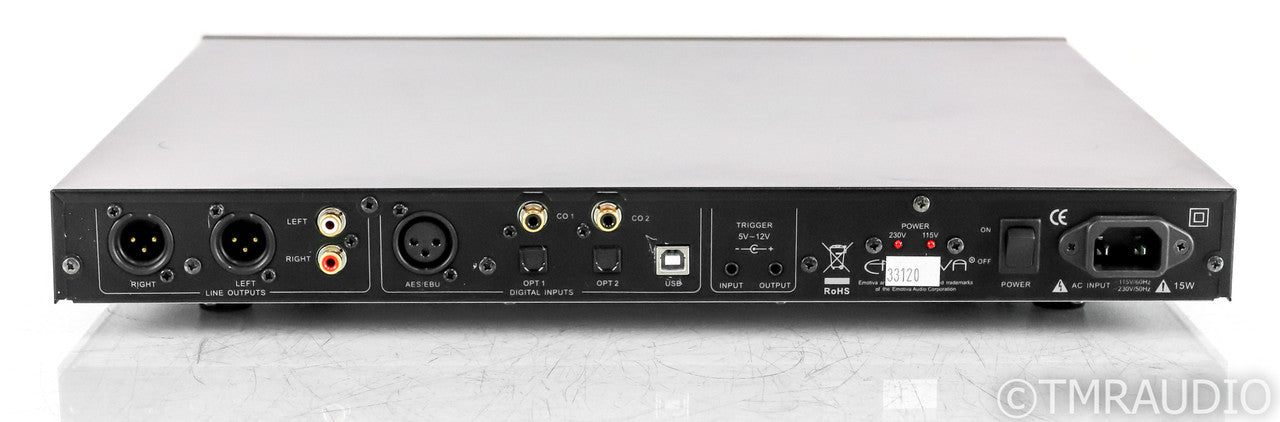 Emotiva XDA-1 DAC; D/A Converter; XDA1; Remote