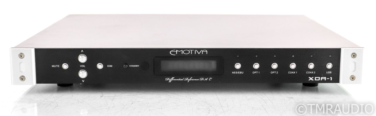Emotiva XDA-1 DAC; D/A Converter; XDA1; Remote