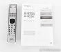 Onkyo A-9050 Stereo Integrated Amplifier; A9050; Black; Remote