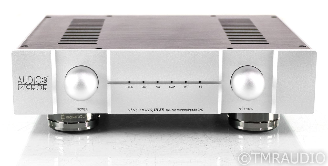 Audio Mirror Tubadour III SE Tube DAC; R2R; D/A Converter; SR Orange Fuse