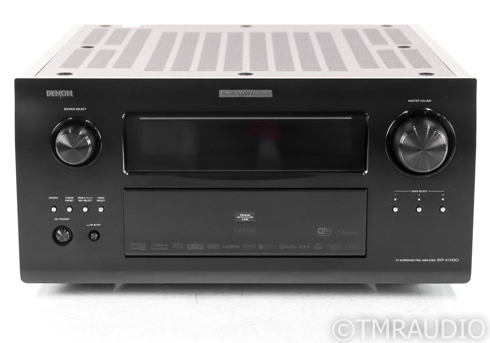 Denon AVP-A1HDCI 7.1 Channel Home Theater Processor; AVPA1HDCI; MM Phono; Remote