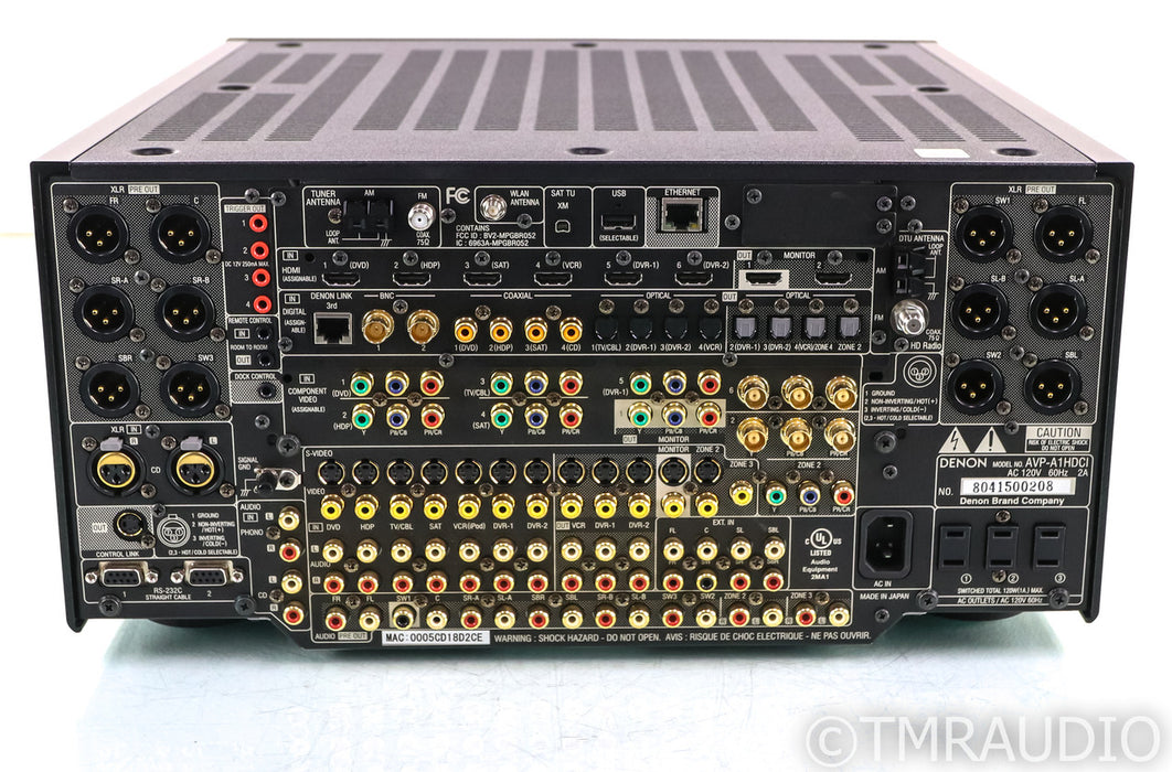 Denon AVP-A1HDCI 7.1 Channel Home Theater Processor; AVPA1HDCI; MM Phono; Remote