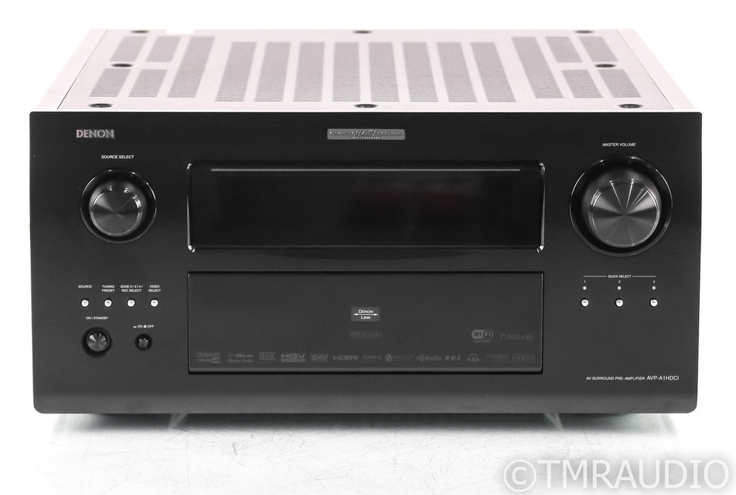 Denon AVP-A1HDCI 7.1 Channel Home Theater Processor; 3D Edition; MM Phono; Remote