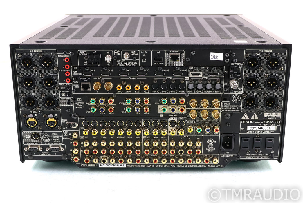 Denon AVP-A1HDCI 7.1 Channel Home Theater Processor; 3D Edition; MM Phono; Remote (1/2)