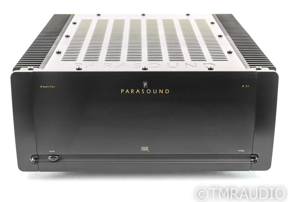 Parasound Halo A21 Stereo Power Amplifier; A-21; Black