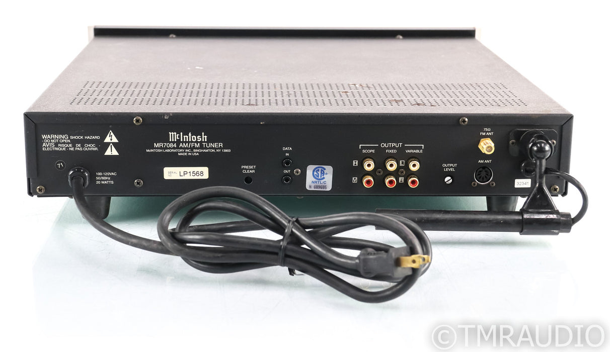 McIntosh MR7084 Vintage Digital AM / FM Tuner; MR-7084