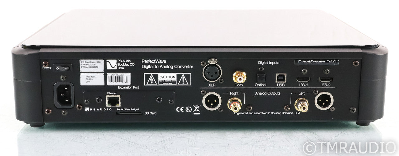 PS Audio PerfectWave DirectStream DAC; D/A Converter; Black; Remote (Used)