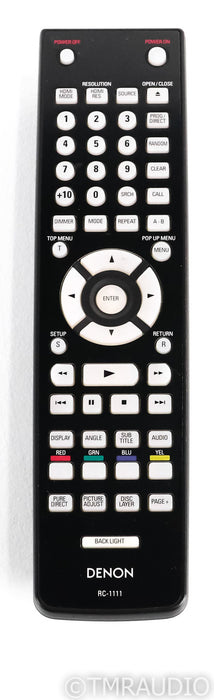 Denon DVD-A1UDCI Universal Blu-Ray Player; DVDA1UDCI; Remote
