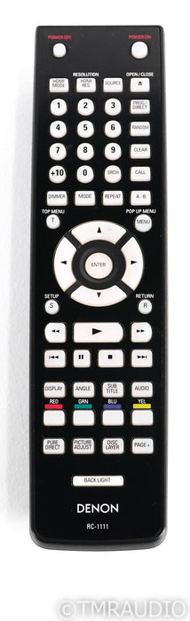 Denon DVD-A1UDCI Universal Blu-Ray Player; DVDA1UDCI; Remote