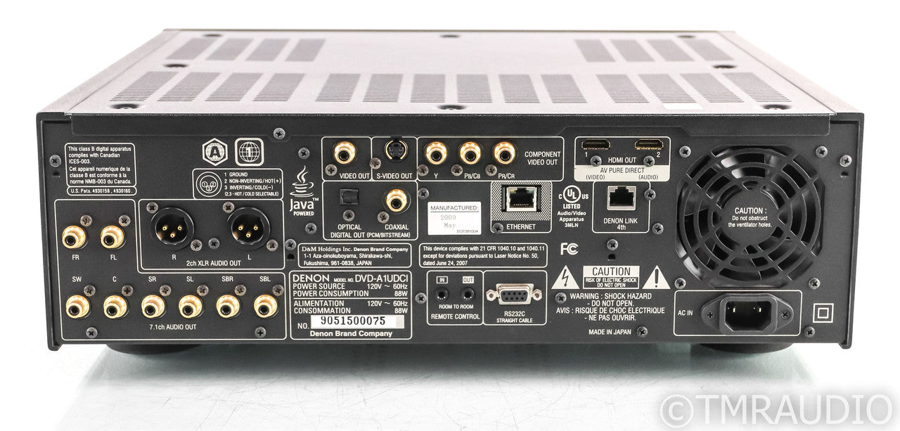 Denon DVD-A1UDCI Universal Blu-Ray Player; DVDA1UDCI; Remote