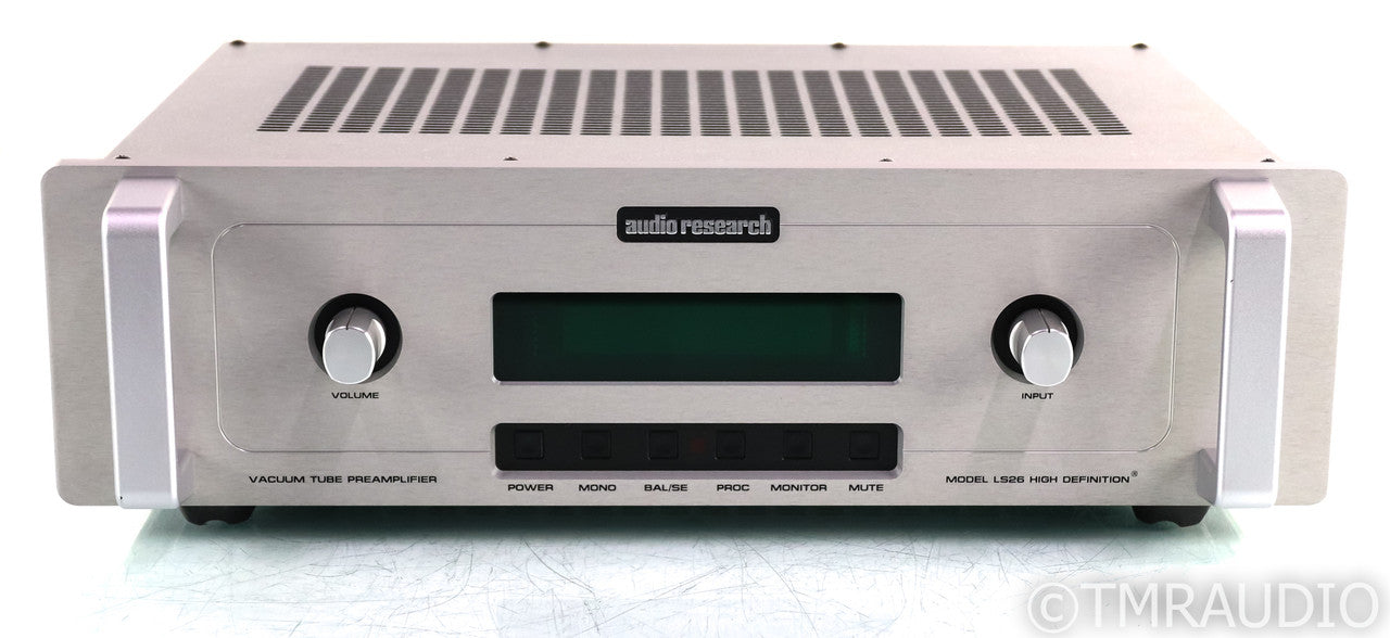 Audio Research LS26 Stereo Tube Preamplifier; LS-26; New Tubes
