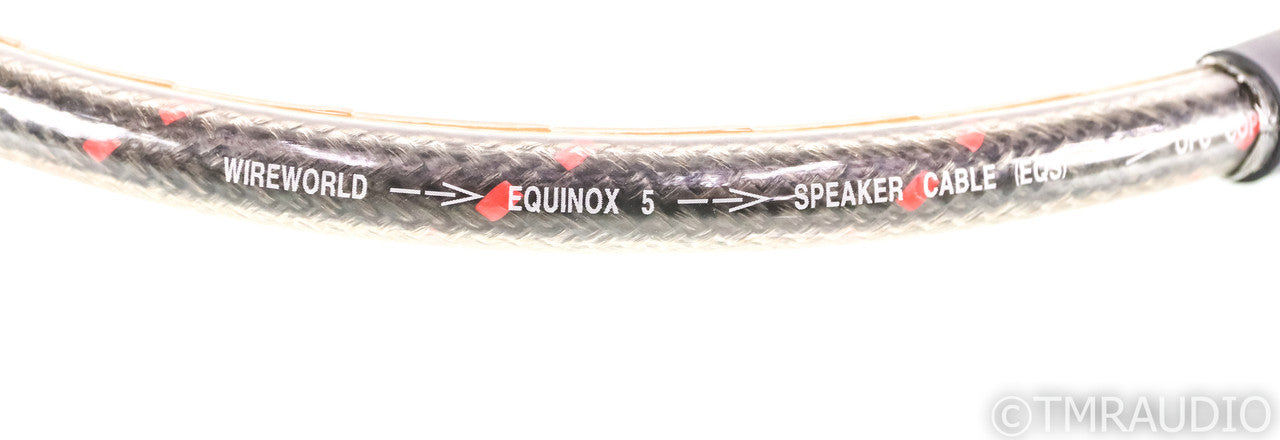 Wireworld Equinox 5 Speaker Cables; 0.5m Pair