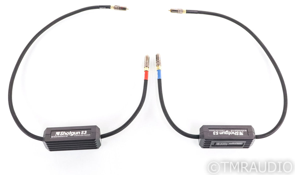 MIT S3ic Shotgun 3 RCA Cables; S-3ic; 1m Pair Interconnects