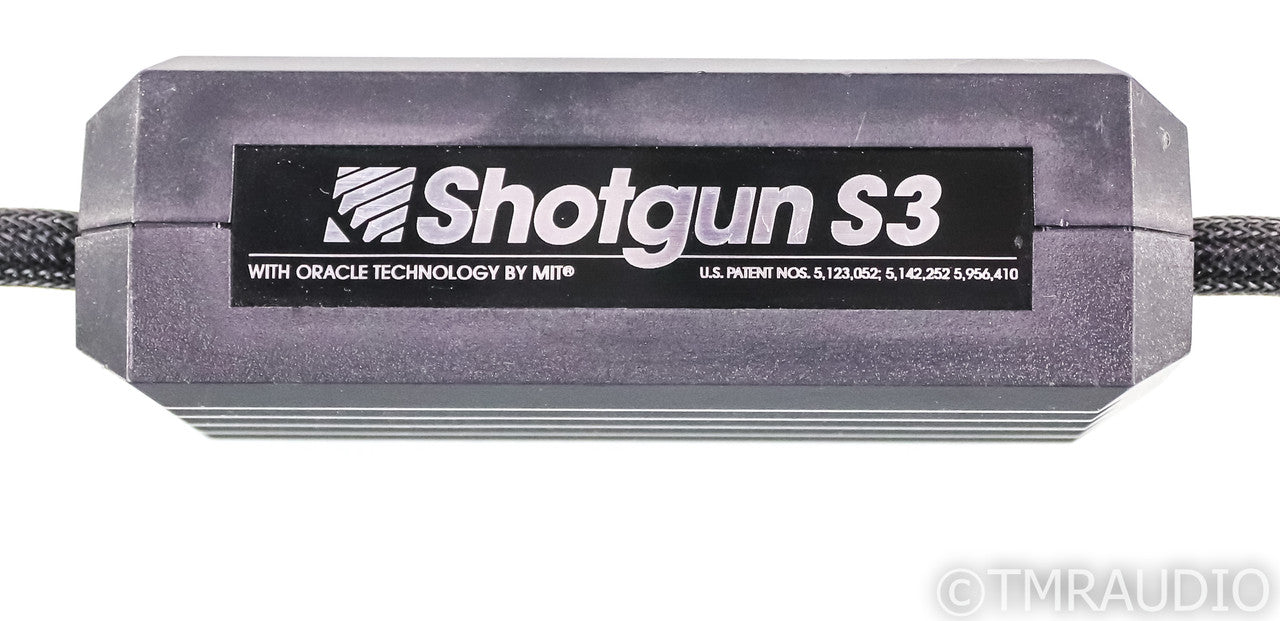 MIT S3ic Shotgun 3 RCA Cables; S-3ic; 1m Pair Interconnects