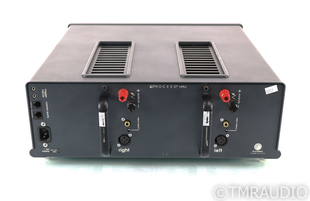Proceed HPA-2 Stereo Power Amplifier; HPA2 HOLD REPAIR