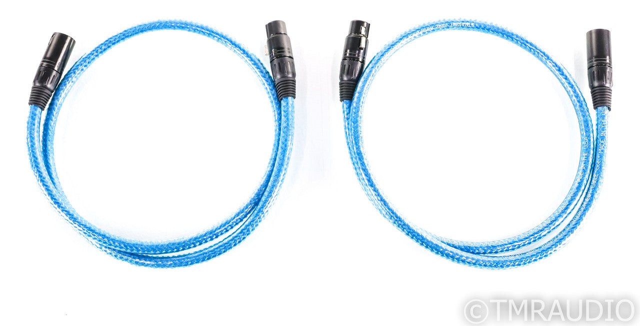 Straight Wire Rhapsody S XLR Cables; 1m Pair Balanced Interconnects