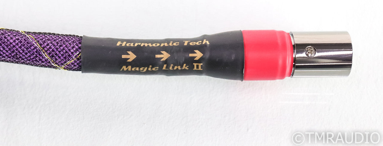 Harmonic Technology Magic Link II XLR Cables; 1m Pair Balanced Interconnects