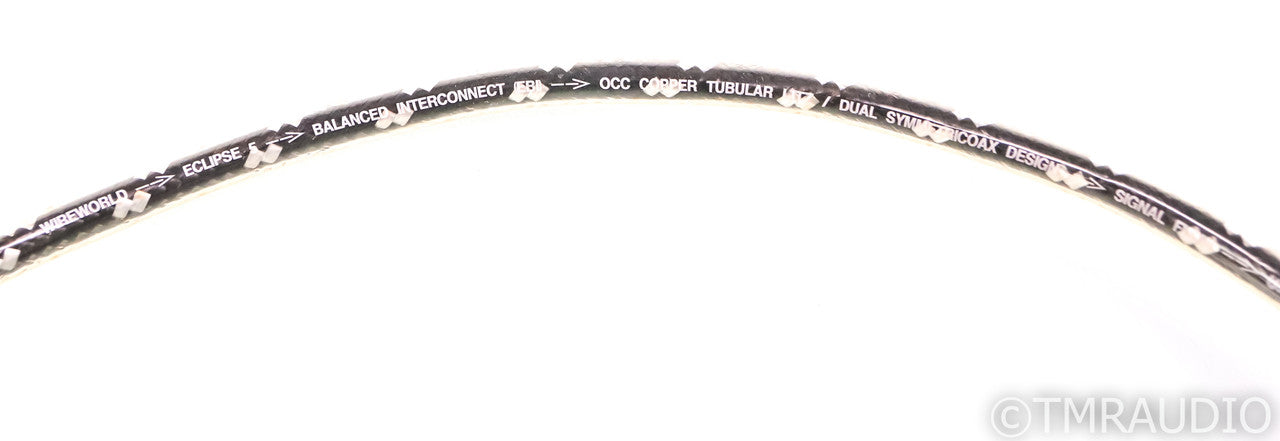 Wireworld Eclipse 5 XLR Cables; 0.5m Pair Balanced Interconnects