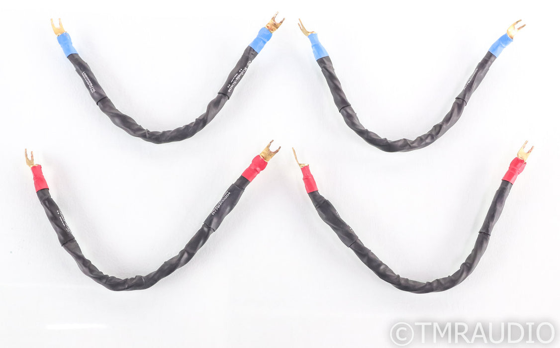 Kubala Sosna Realization Speaker Jumper Cables; 0.25m Set of Four (2 Channels)
