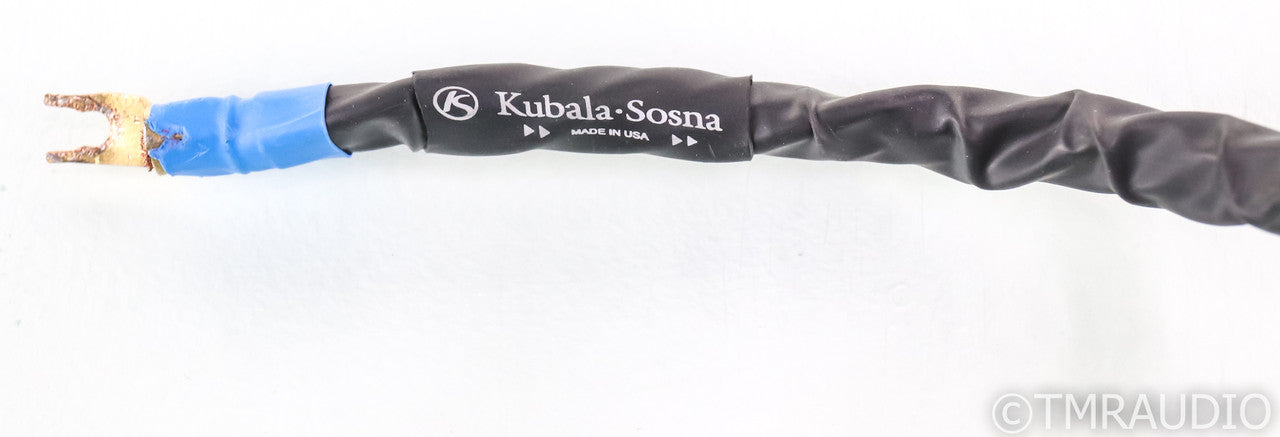 Kubala Sosna Realization Speaker Jumper Cables; 0.25m Set of Four (2 Channels)