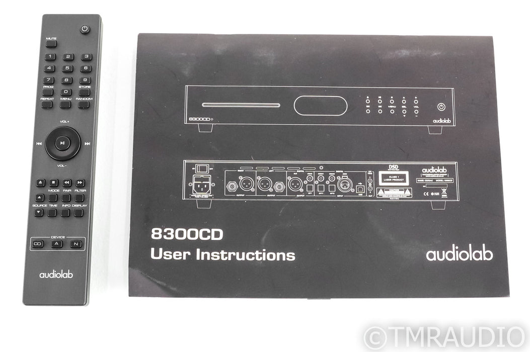 Audiolab 8300CD CD Player / DAC; D/A Converter; 8300-CD; Remote