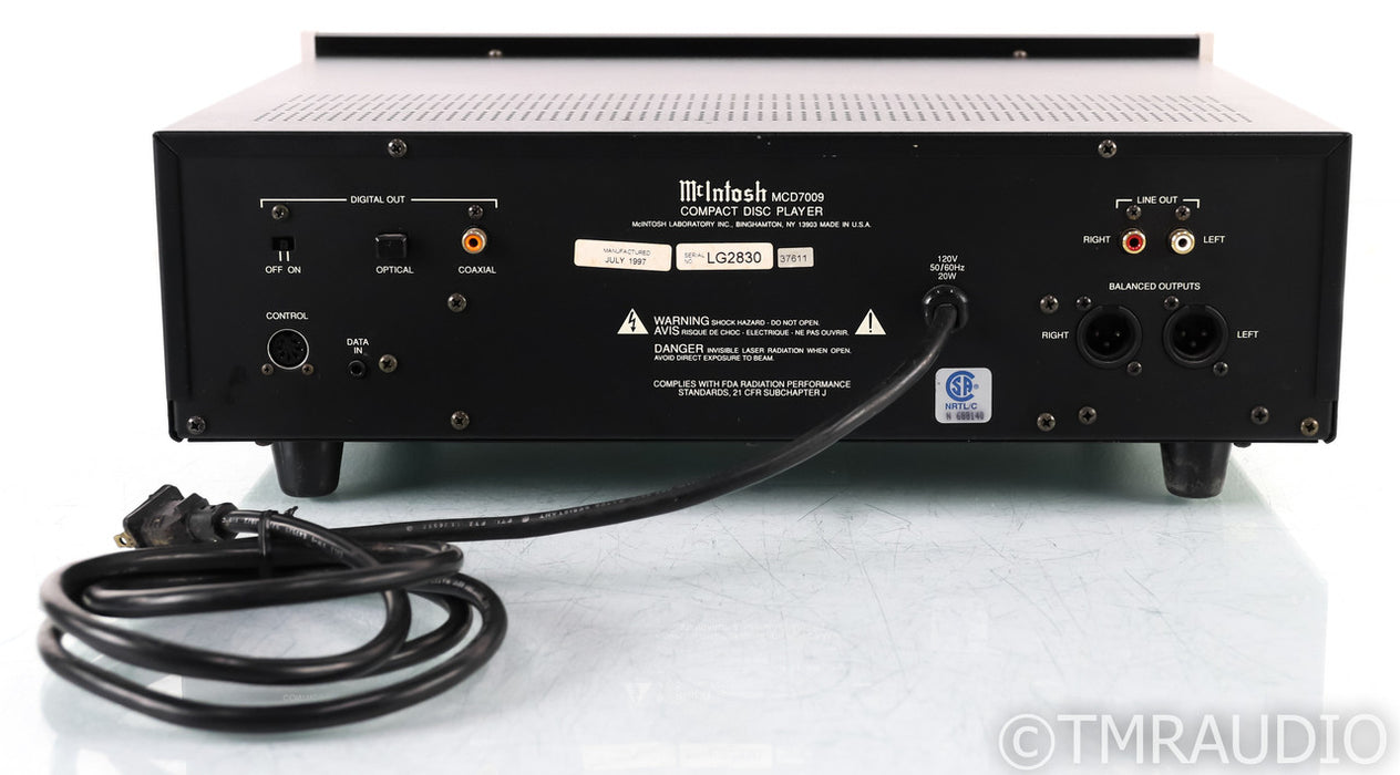 McIntosh MC7009 CD Player; MC-7009
