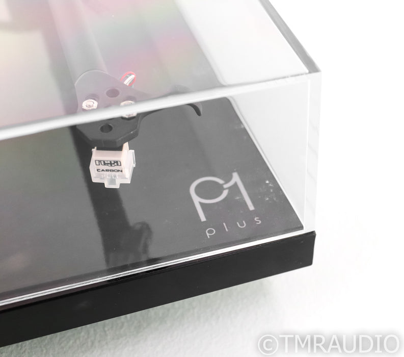 Rega Planar 1 Plus Belt Drive Turntable; P1+; Black; Rega Carbon MM Cartridge