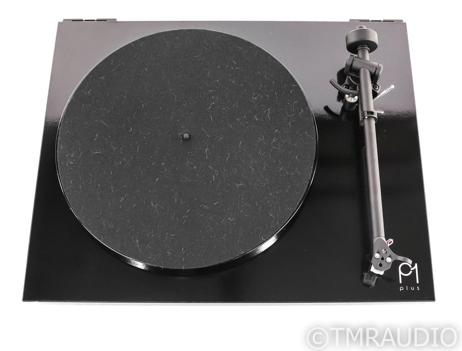 Rega Planar 1 Plus Belt Drive Turntable; P1+; Black; Rega Carbon MM Cartridge