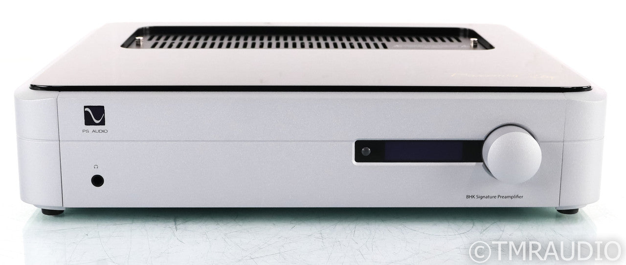 PS Audio BHK Signature Tube Hybrid Stereo Preamplifier; Silver; Remote (Used)