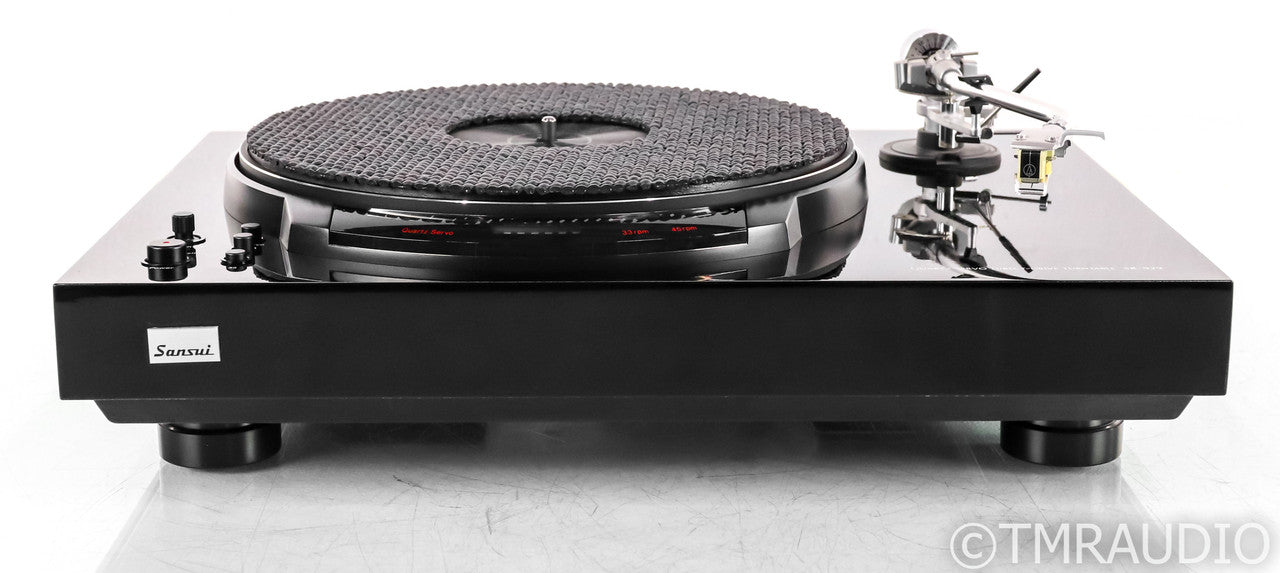 Sansui SR-929 Vintage Direct Drive Turntable; Audio Technica AT912Sa Cartridge
