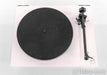 Rega Planar 1 Belt Drive Turntable; P1; White; Carbon MM Cartridge (Warranty)