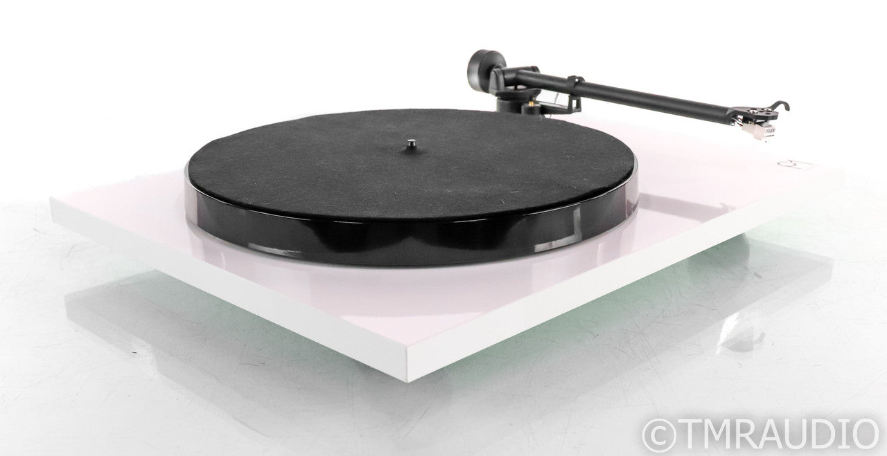 Rega Planar 1 Belt Drive Turntable; P1; White; Carbon MM Cartridge (Warranty)