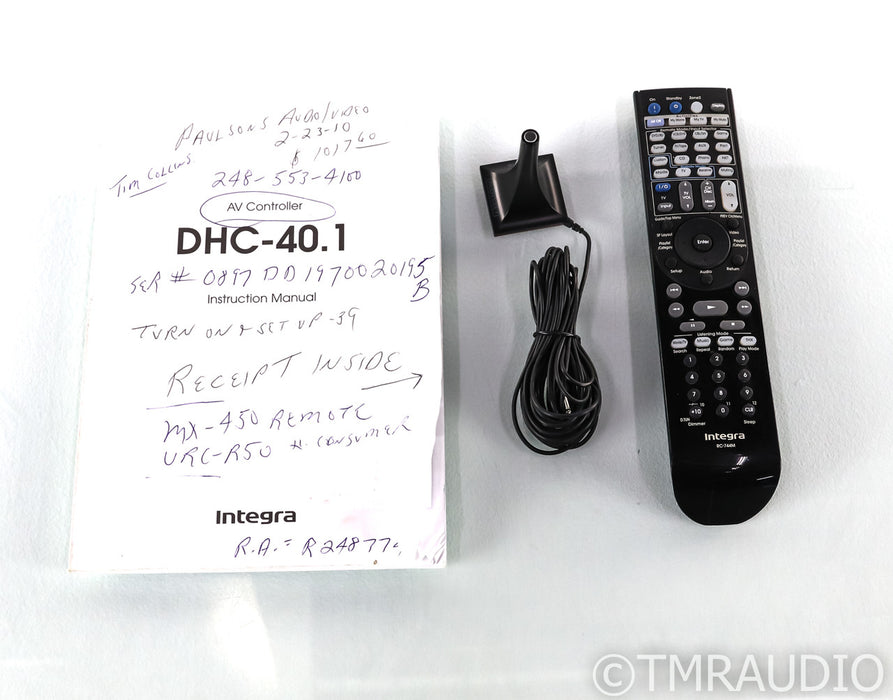 Integra DHC-40.1 7.2 Channel Home Theater Processor; DHC401; Remote; Refurbished