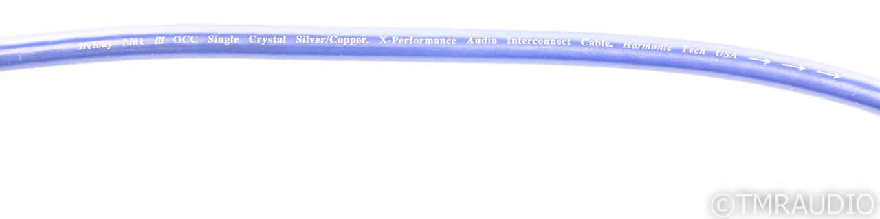 Harmonic Technology Melody Link III XLR Cables; 1m Pair Balanced Interconnects