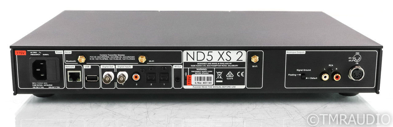Naim ND5 XS 2 Wireless Network Streamer; ND-5; Tidal; Spotify; Airplay