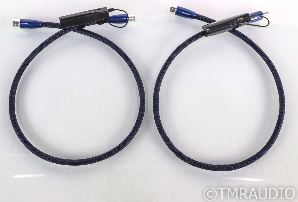 AudioQuest Water XLR Cables; 1m Pair Interconnects (Open Box w/ Warranty)