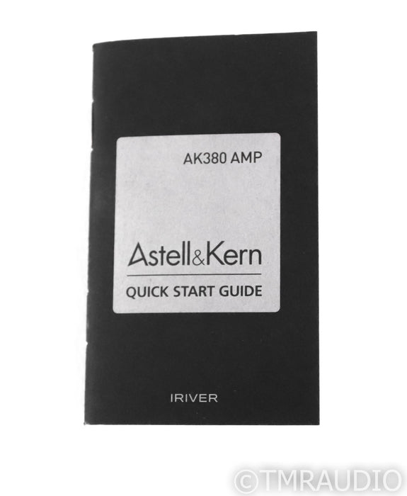 Astell & Kern AK380 AMP Headphone Amplifier; AK-380 Amp
