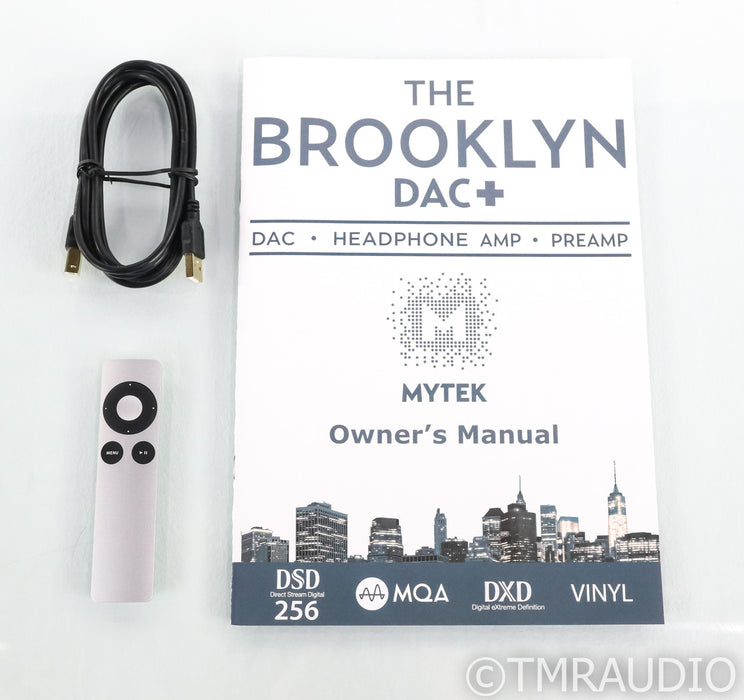 Mytek Brooklyn DAC+; D/A Converter; Silver; Remote