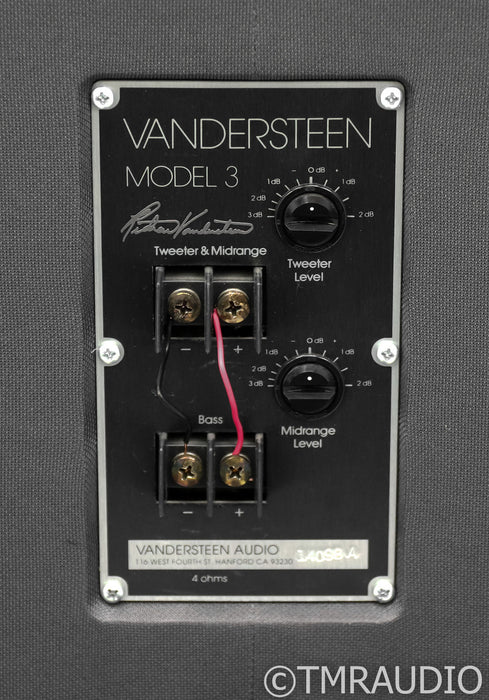 Vandersteen Model 3A Signature Floorstanding Speakers