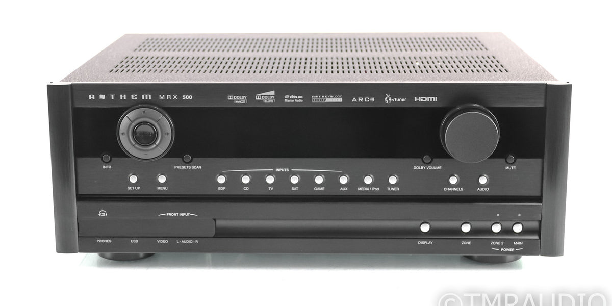 Anthem MRX 500 7.1 Channel Receiver; MRX500; ARC Room Correction