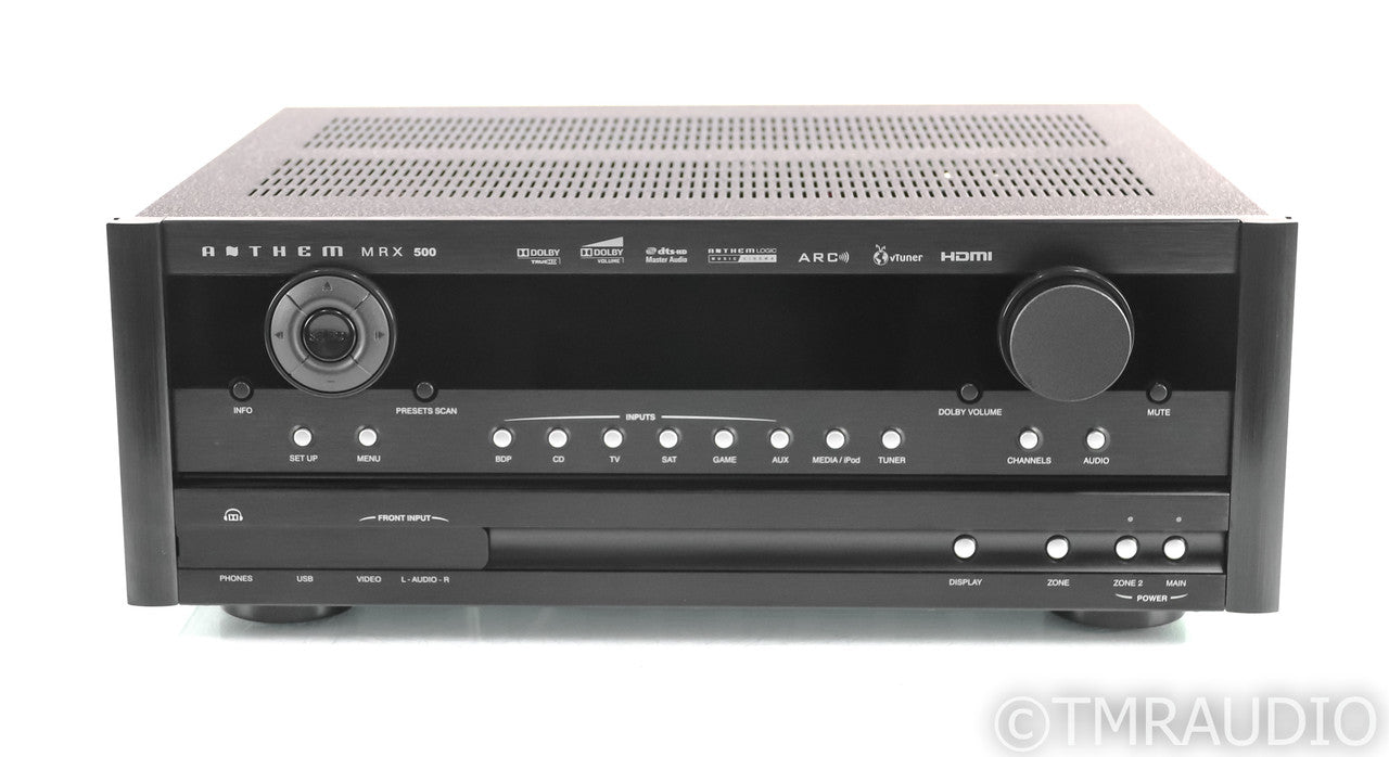 Anthem MRX 500 7.1 Channel Receiver; MRX500; ARC Room Correction