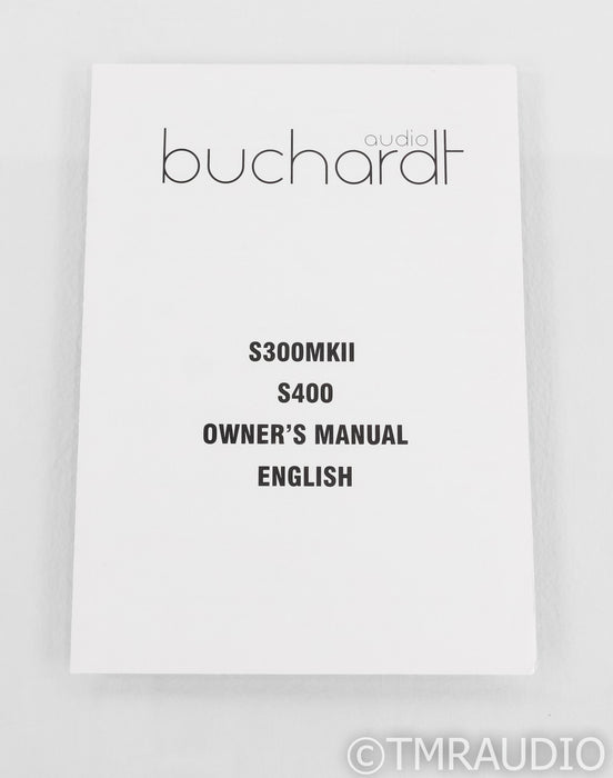 Buchardt S400 Bookshelf Speakers; Black Oak Pair